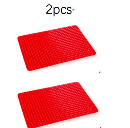 Spoondec Non-Stick Silicone Pyramid Baking Mat