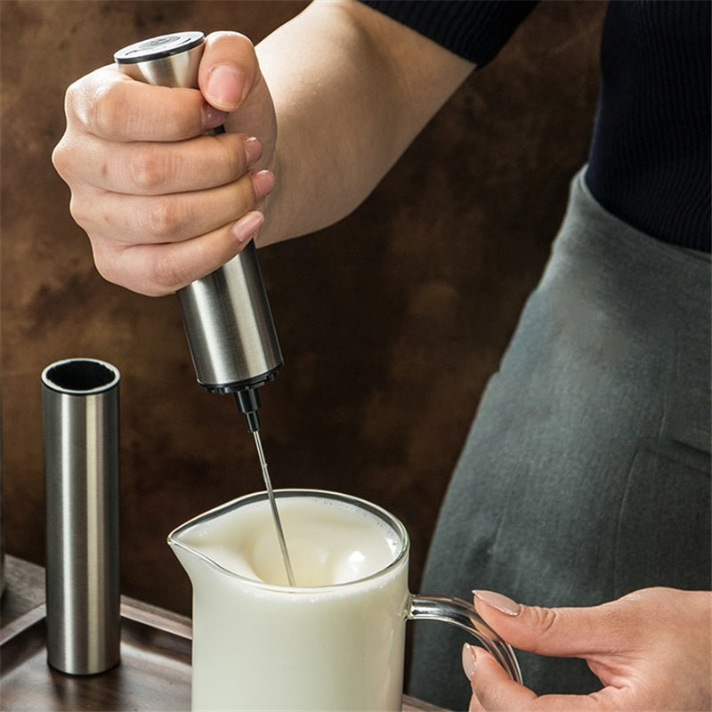 Spoondec Handheld Electric Milk Frother & Coffee Whisk