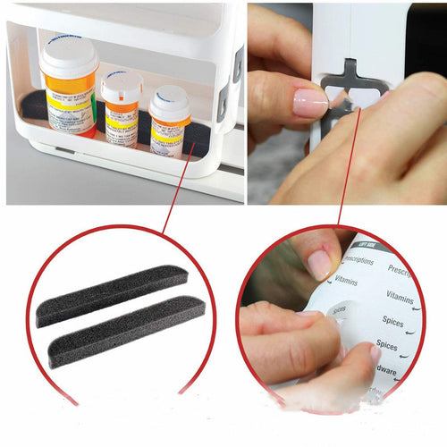 Spoondec 2-Tier Rotating Spice Rack Organizer