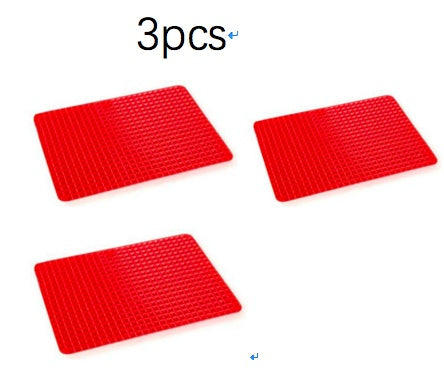 Spoondec Non-Stick Silicone Pyramid Baking Mat